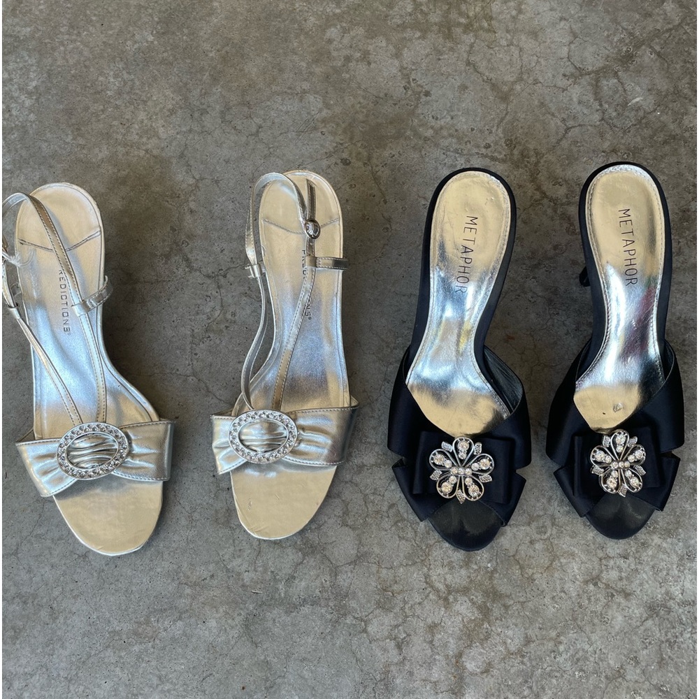 Metaphor and predictions dressy heels sz 8.5 and 9